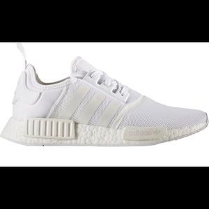 Women’s All white adidas nmd